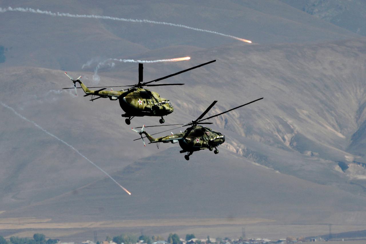 Caucasus 2020 military drills: Russia and Armenia