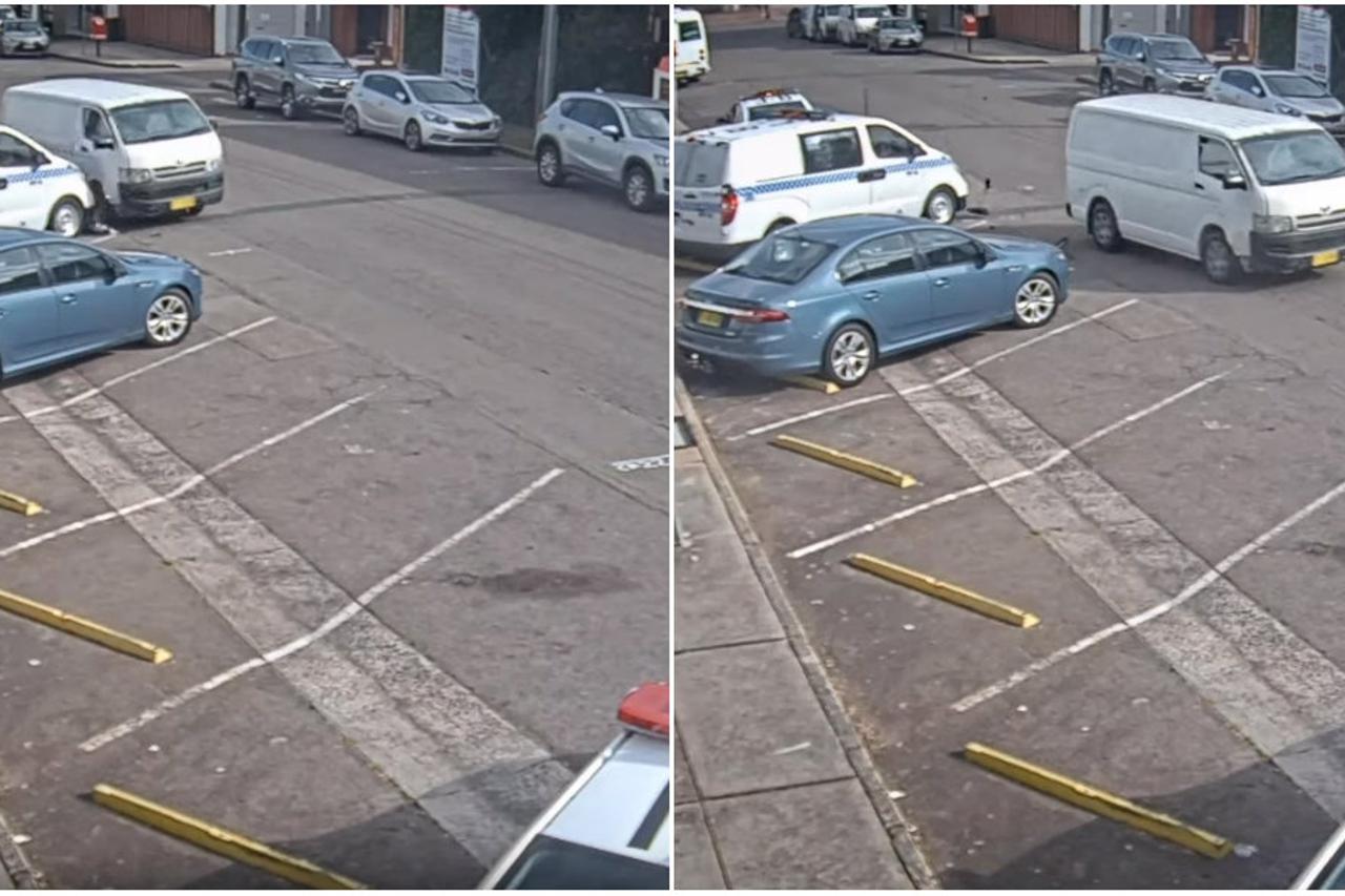Kombi pun droge se zabio u policijski auto