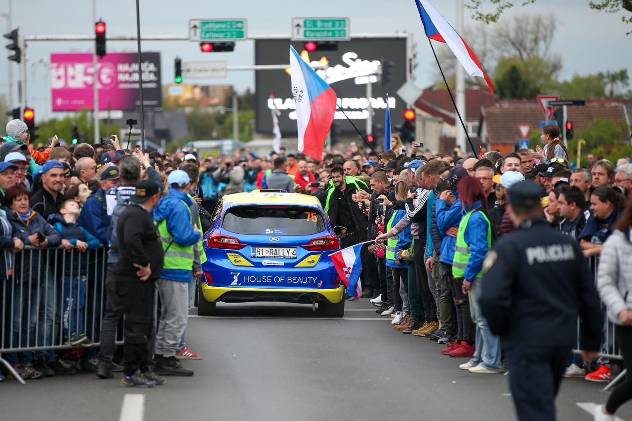 Zagreb: Ceremonijalni start WRC Croatia Rally pored Sveučilišne livade
