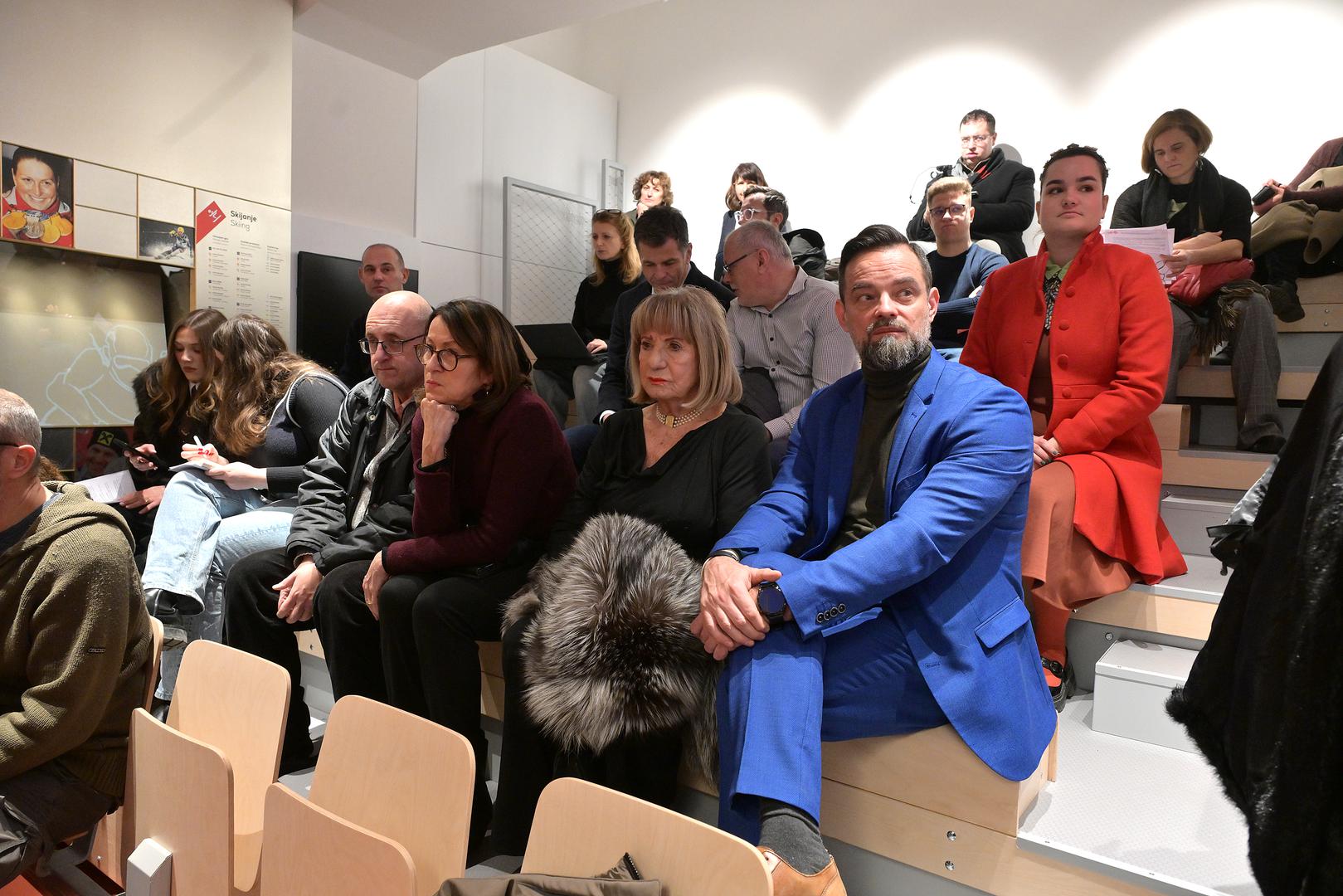 23.01.2026., Zagreb - Konferencija za medije povodom skorosnjeg otvorenja Hrvatskog sportskog muzeja. Biserka Petrovic Photo: Sandra Simunovic/PIXSELL