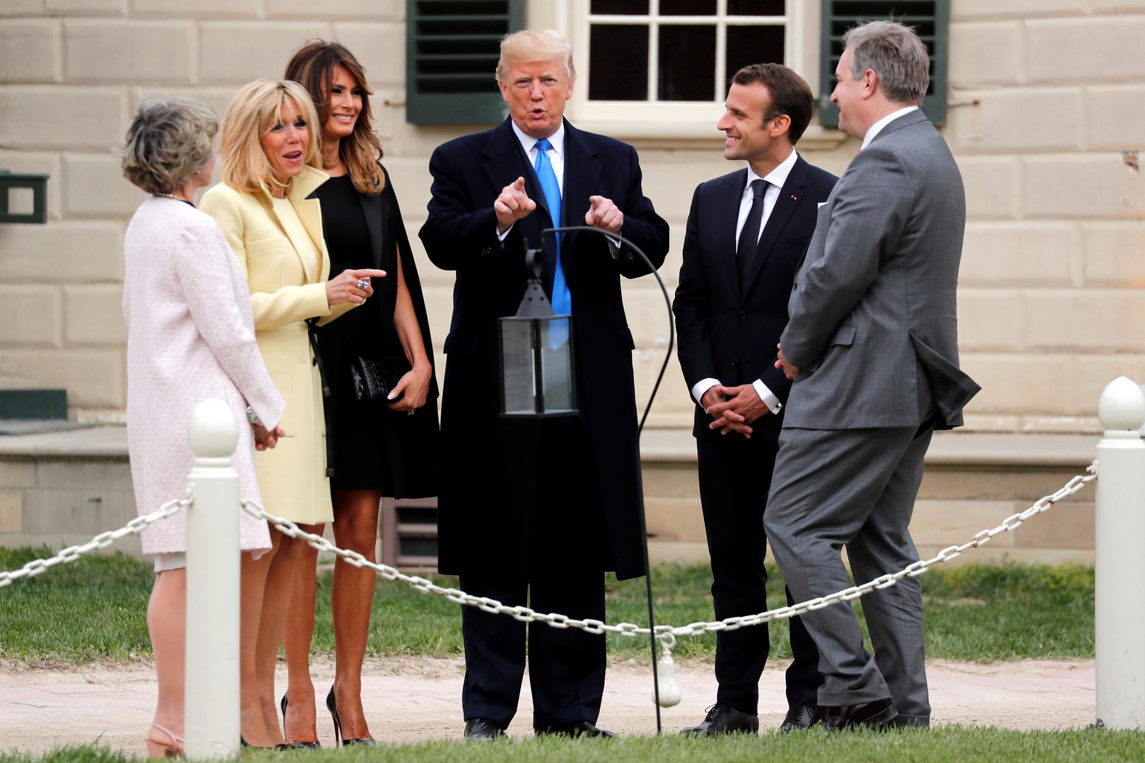 Francuski predsjednik Emmanuel Macron u posjetu kod Trumpa