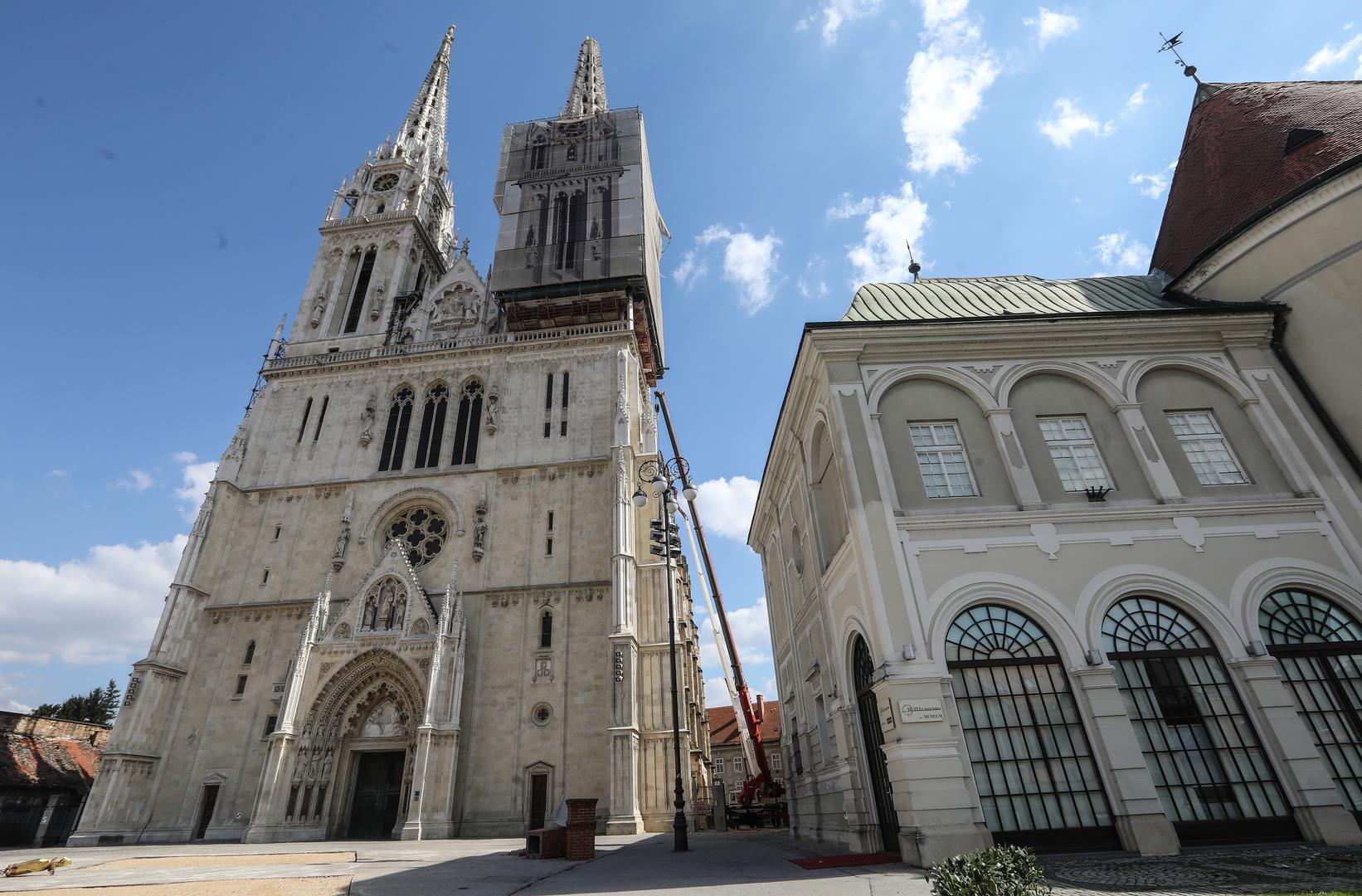 Nakon razornog potresa koji je pogodio Zagreb, započela je sanacija zagrebačke katedrale.