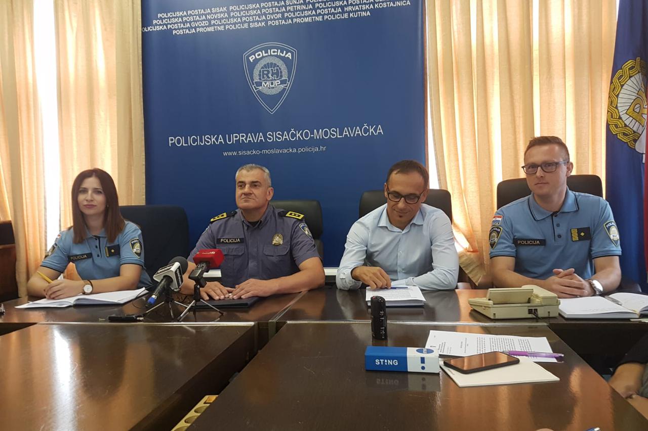 Izvanredna tiskovna konferencija Policijske uprave sisačko-moslavačke o ratnim zločinima