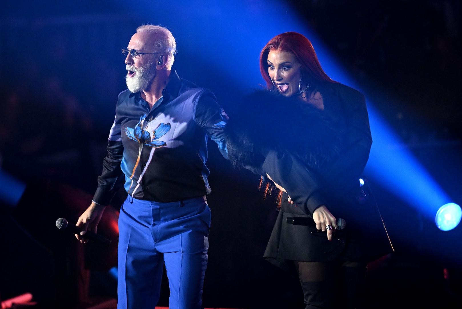 08.12.2023., Zagreb - Dino Merlin odrzao prvi koncert u Areni u sklopu turneje MI. Senidah Photo: Marko Lukunic/PIXSELL