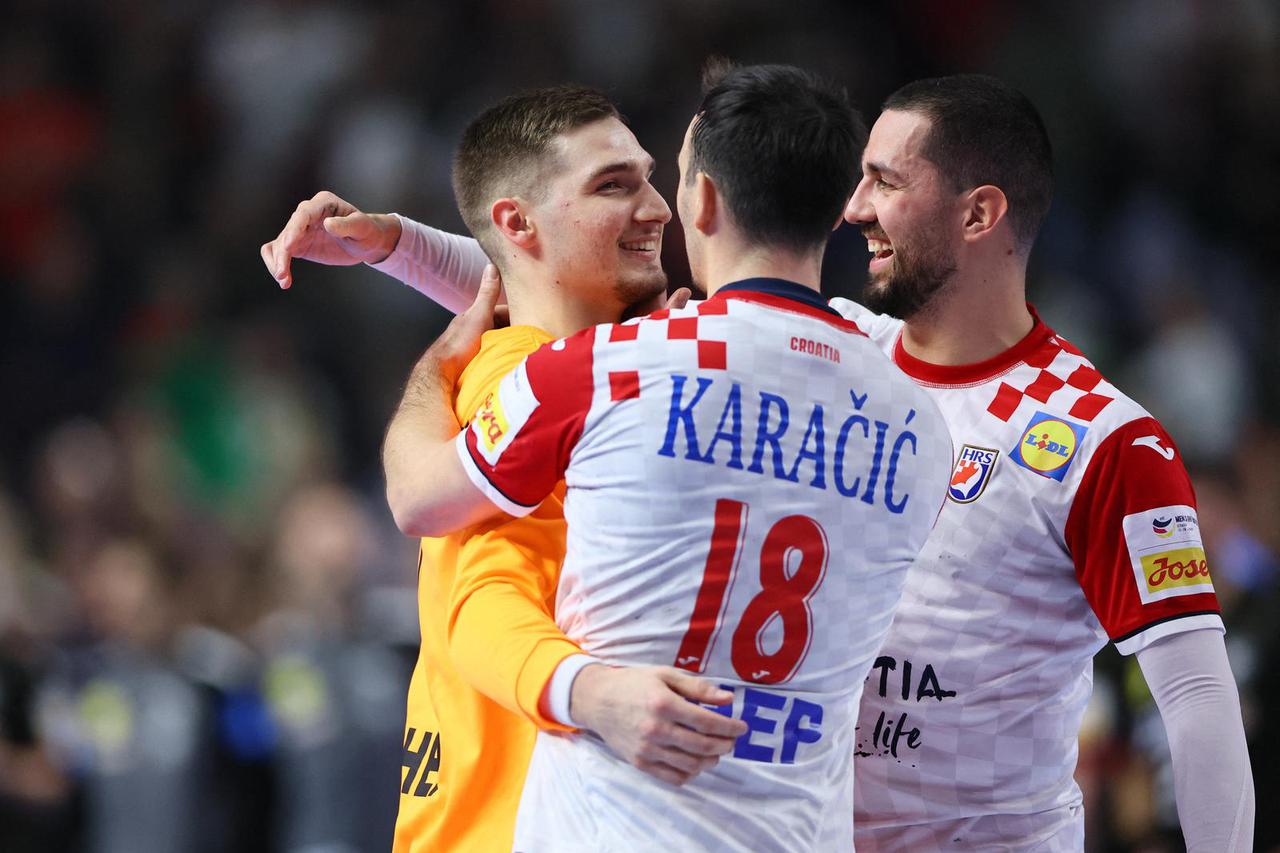 EHF 2024 Men's European Handball Championship - Main Round - Germany v Croatia