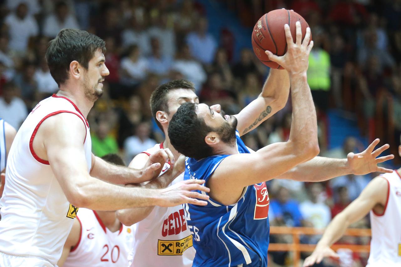 09.06.2015., Dom sportova, Zagreb - Treca utakmica zavrsnice doigravanja Prvenstva Hrvatske, KK Cedevita - KK Cibona. Marko Jagodic Kuridza. Photo: Sanjin Strukic/PIXSELL