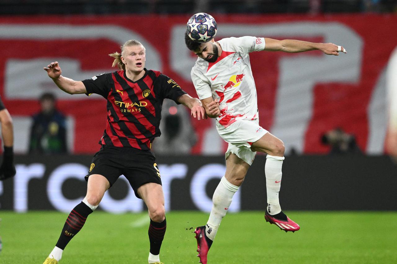 Champions League - Round of 16 First Leg - RB Leipzig v Manchester City