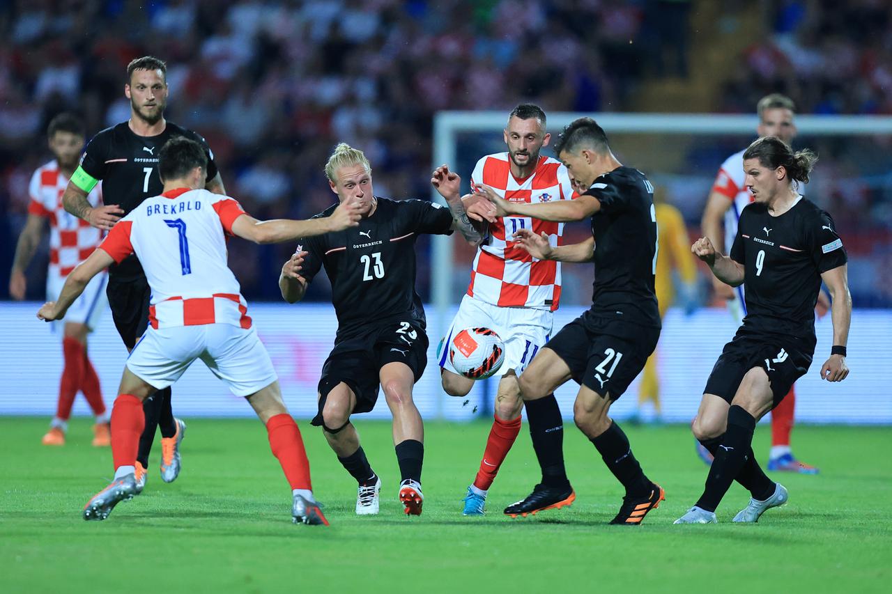 Osijek: Hrvatska protiv Austrije u nogometnoj utakmici Lige nacija