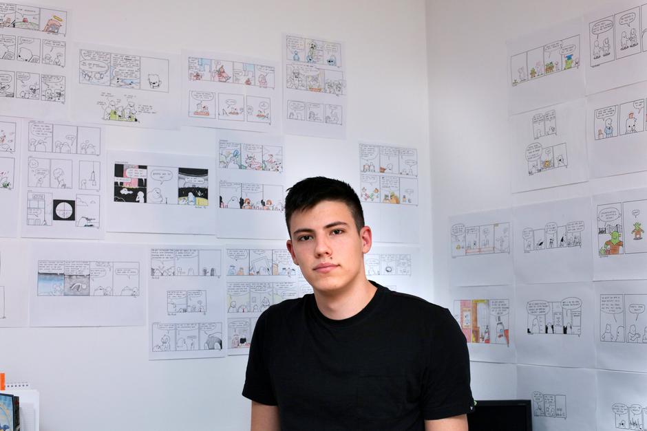 Martin Rosner - osječki crtač stripova