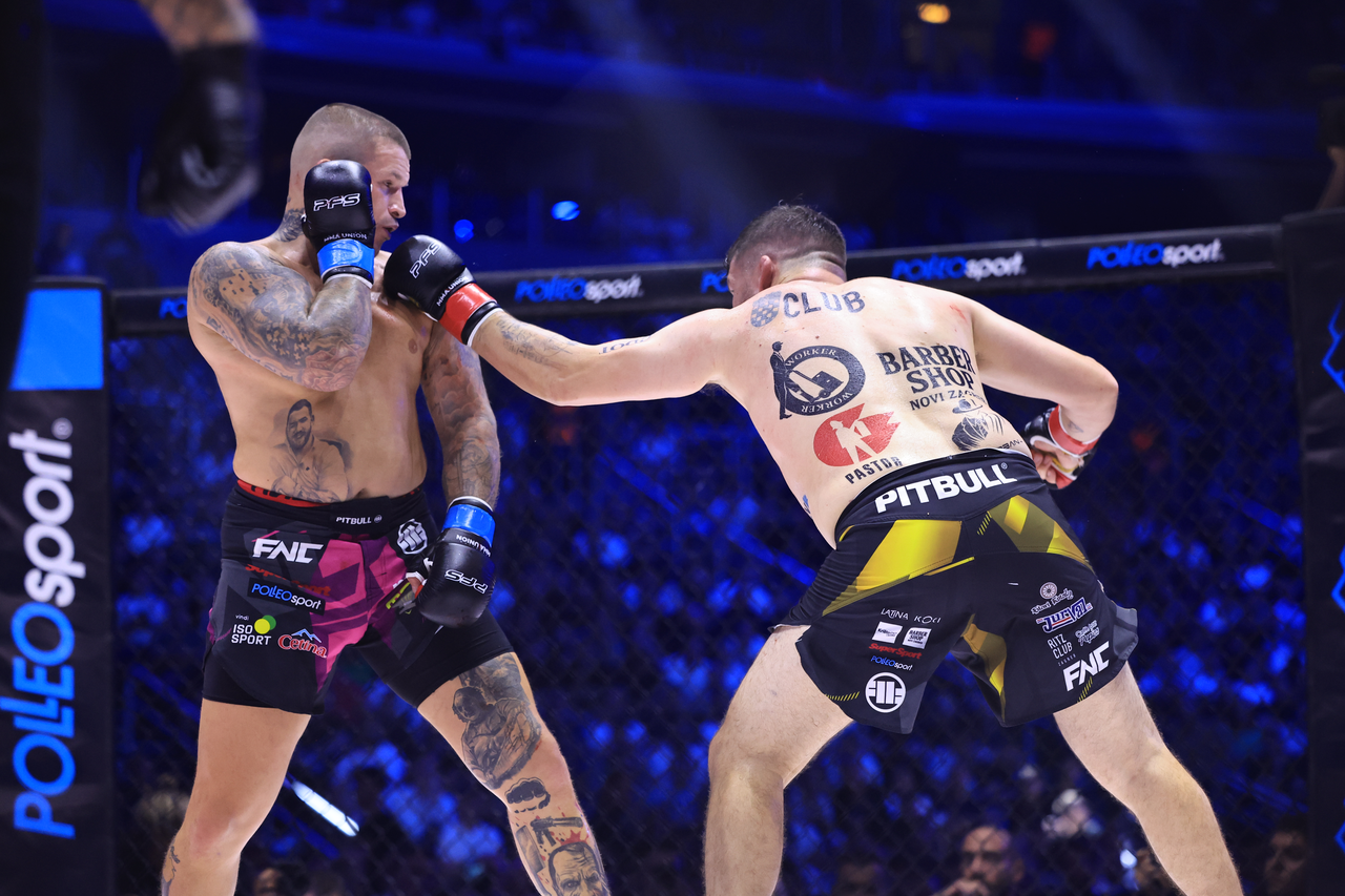 Zagreb: Fight Nation Championship - FNC 24, borba Francisco Barrio - Vaso Bakočević