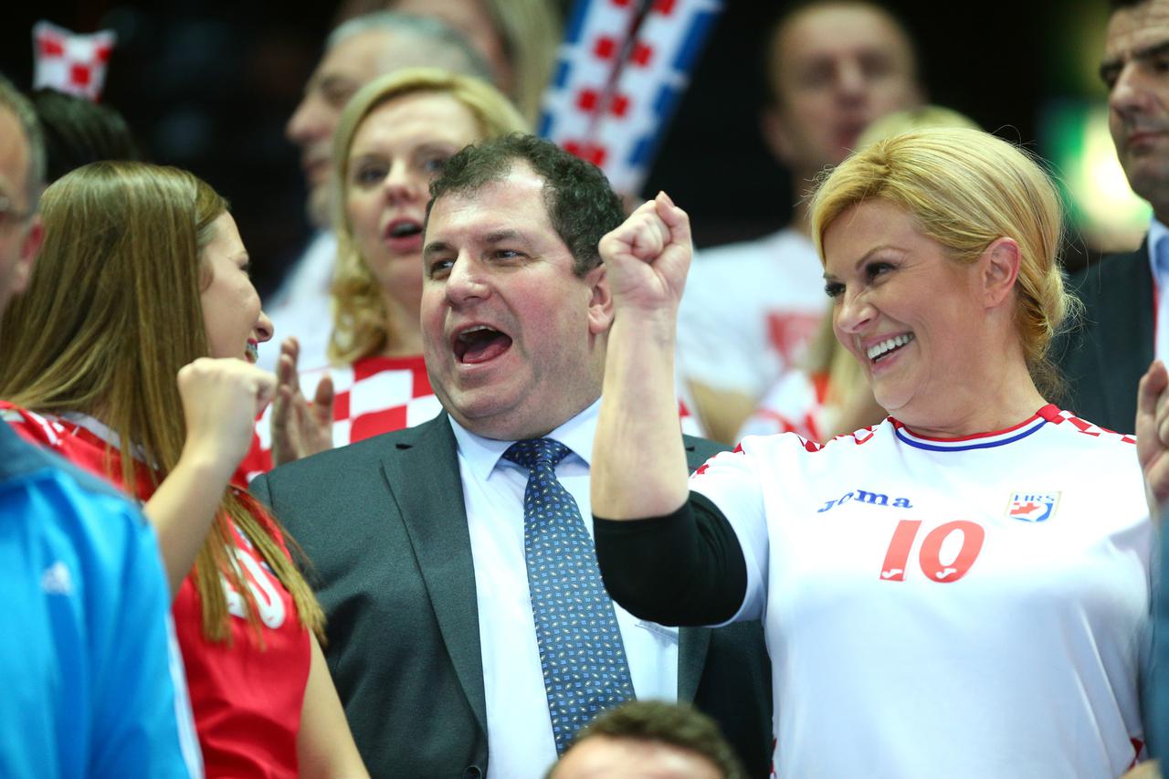 Poznati na tribinama: Hrvatska - Srbija