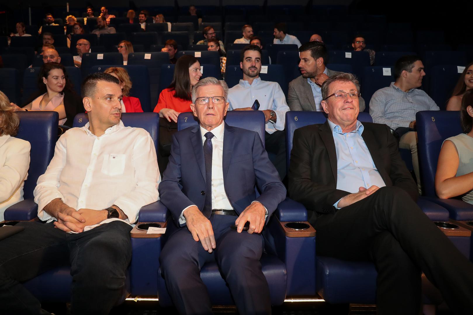 28.06.2023., Zagreb - Premijera filma Vecernjeg Lista "10 godina Hrvatske u Europskoj uniji" Photo: Matija Habljak/PIXSELL