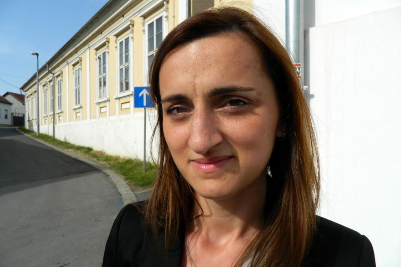 'UNUTRASNJA  05.05.2013. VUKOVAR - Marijana Balic, kandidatkinja za dogradonacelnicu Vukovara Branimir Bradaric/Vecernji list                                    '