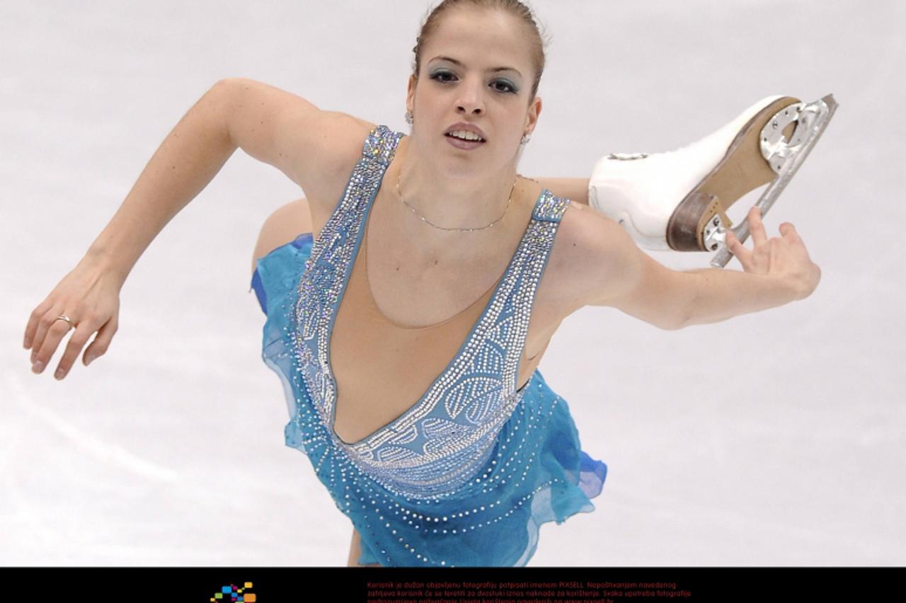 '27.03.2010, Torino Palavela, Turin, ITA, ISU World Figure Skating Championships Turin 2010, Ladies free skating final, im Bild Carolina Kostner (ITA). Foto: nph  /  Perottino'
