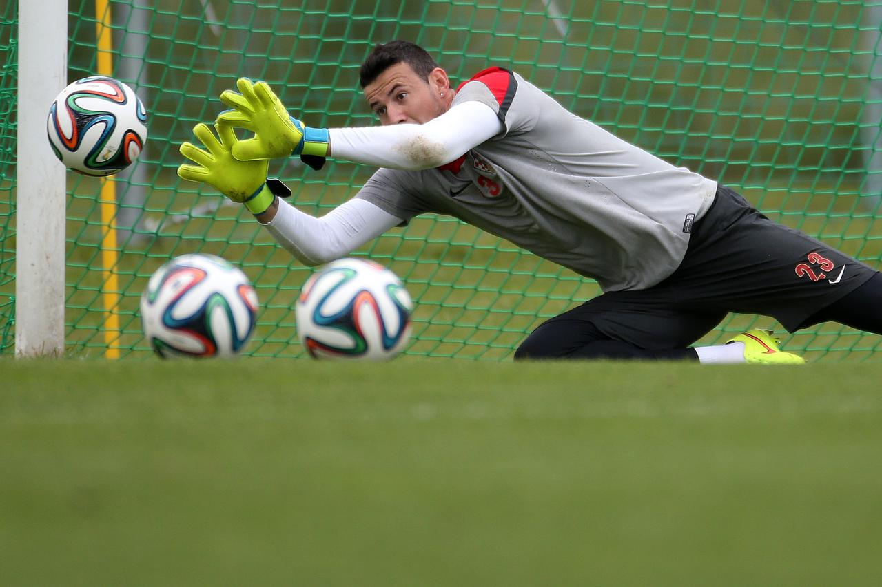 28.05.2014., Austrija, Bad Tatzmannsdorf -  Popodnevni trening hrvatske nogometne reprezentacije uoci Svjetskog prvenstva 2014 u Brazilu. Photo: Igor Kralj/PIXSELL