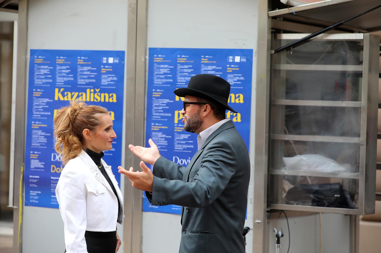 Rijeka: Dijelovi mjuzikla "Sunset Boulevard" izvedeni na Korzu