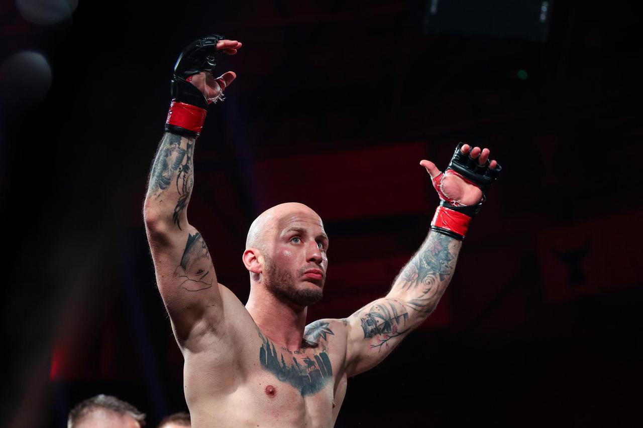 Zagreb: Borilački spektakl Golden Fight 8, borba Marko Martinjak - Tino Patrlj
