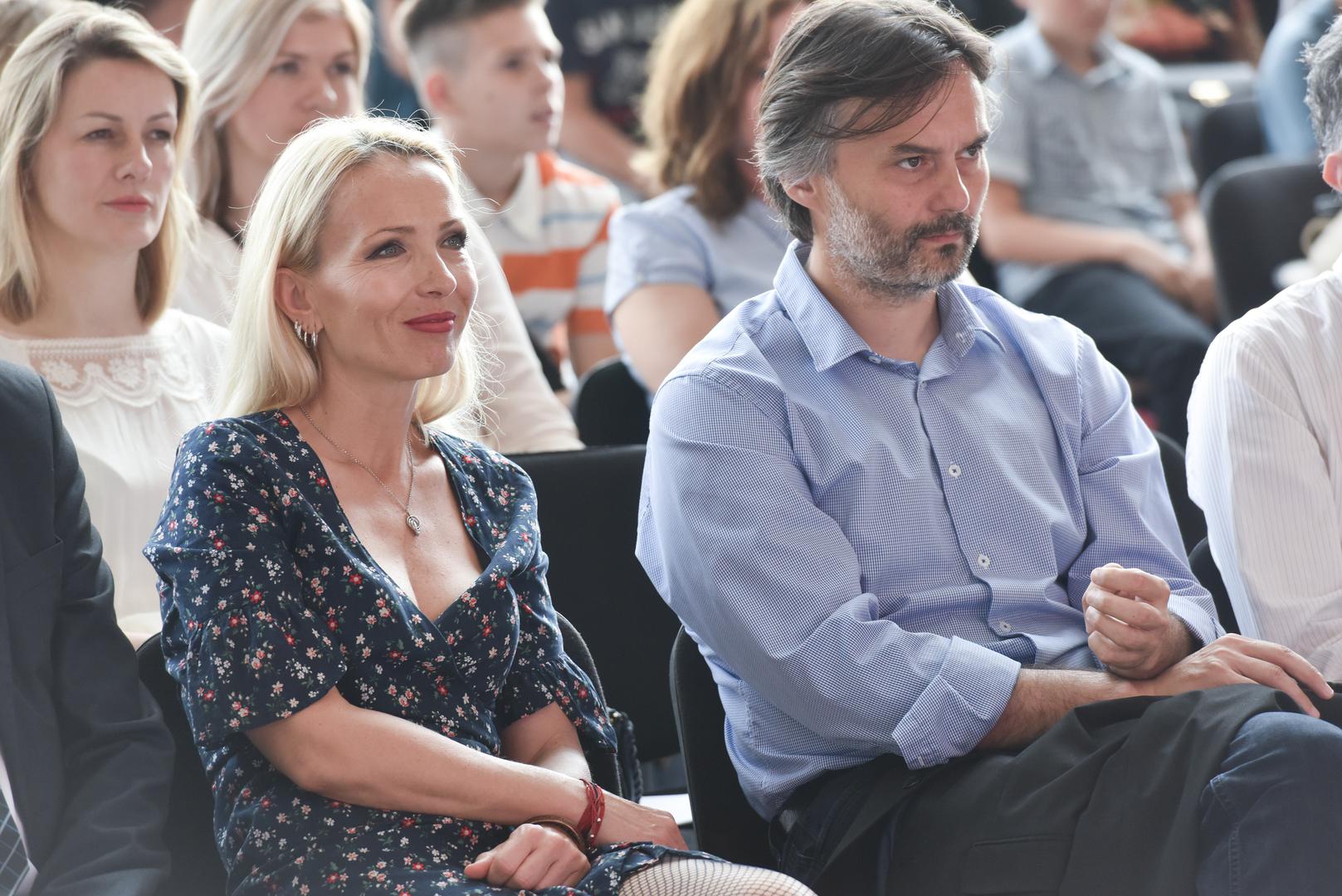 Članica Uprave i direktorica Večernjeg lista Andrea Borošić i glavni urednik Dražen Klarić
