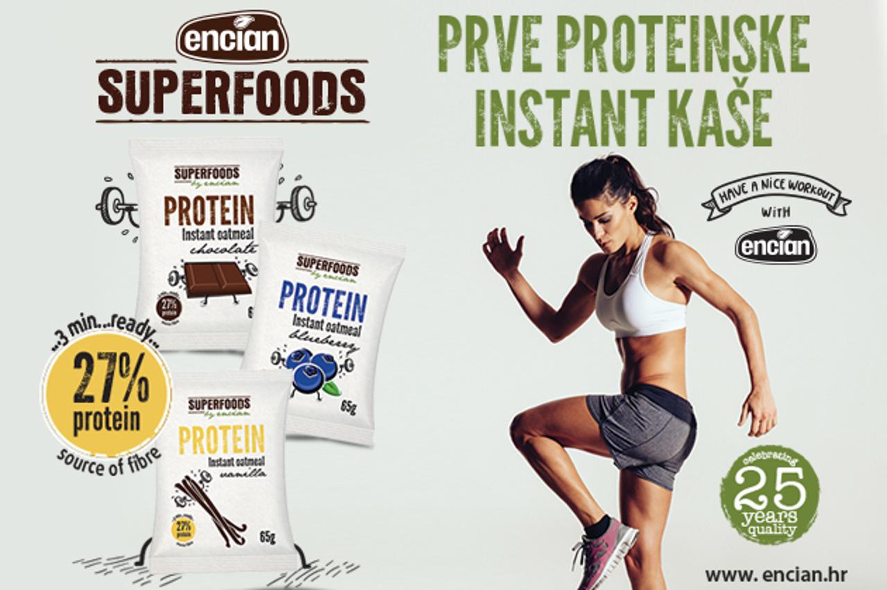 Prve proteinske instant kaše!