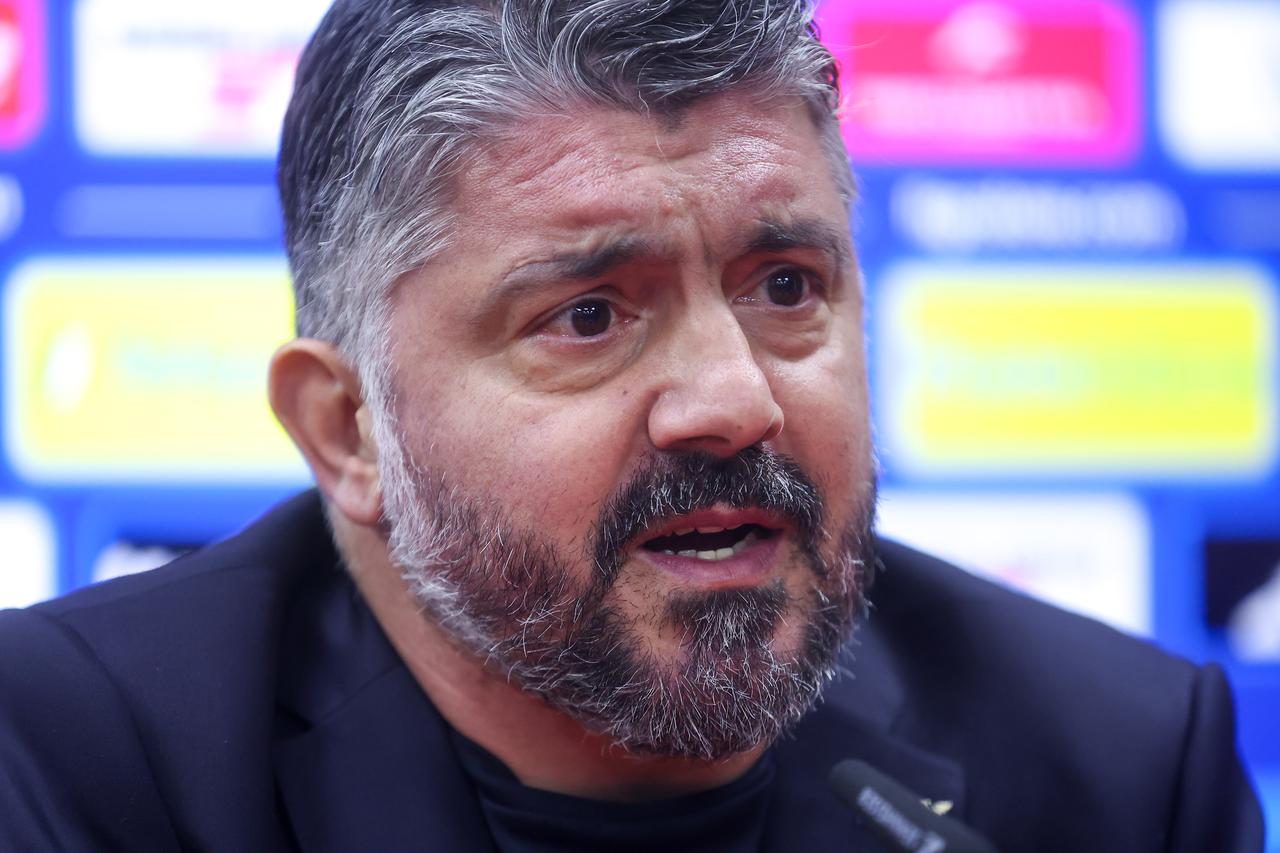 Zenica: Gennaro Gattuso i Gianluigi Donnarumma održali  konferenciju za medije uoči utakmice protiv BiH