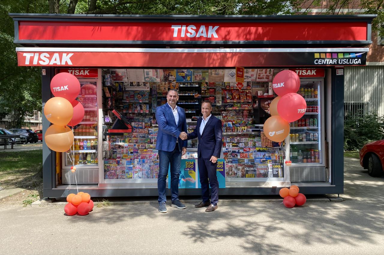 Tisak je novi partner Overseas Expressa