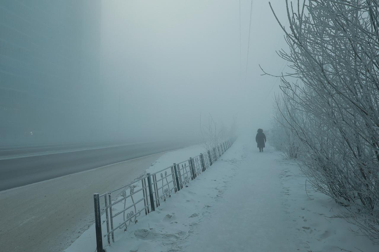 Russia's Yakutsk city hit by an extreme cold snap