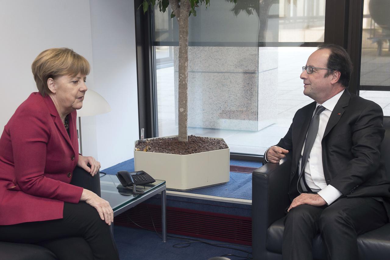 hollande i merkel