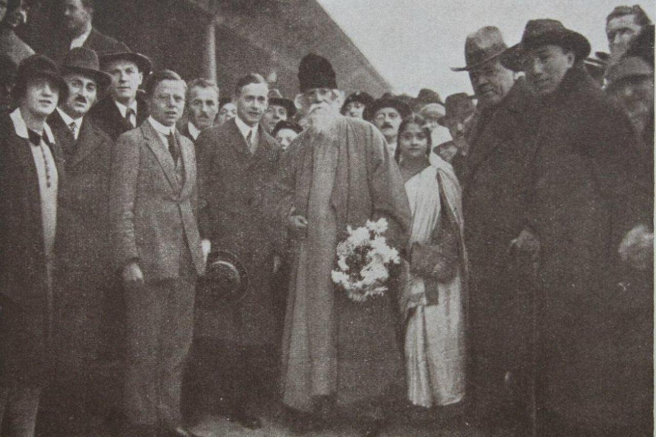 rabindranath tagore u zagrebu 1926. 