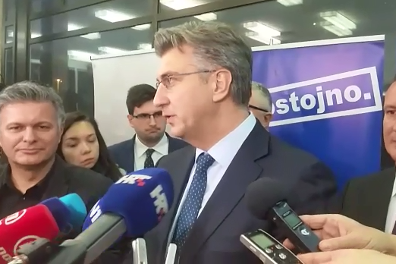 Andrej Plenković u Slavonskom Brodu