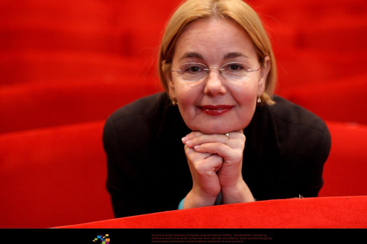 '04.12.2009., Zagreb - U kazalistu Mala scena ravnateljica kazalista Vitomira Loncar i Ivica Simic umjetnicki ravnatelj pripremaju se proslavu 20 godina rada kazalista.  Photo: Boris Scitar/PIXSELL'