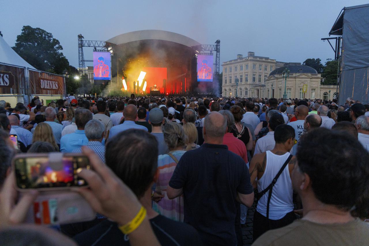 Bruxelles: Jean-Michel Jarre nastupio na događaju Brussels Palace Open Air