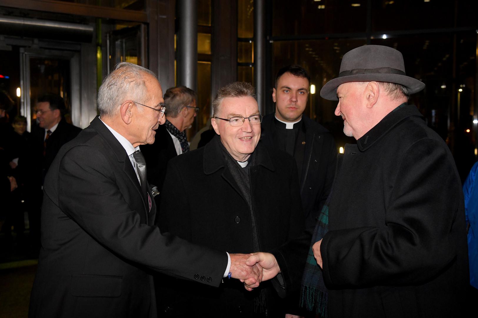 16.01.2023., Zagreb - U Nacionalnoj i sveucilisnoj knjiznici odrzana je promocija 2. dopunjenog izdanja knjige "Diplomatska oluja" Mate Granica. Photo: Josip Regovic/PIXSELL