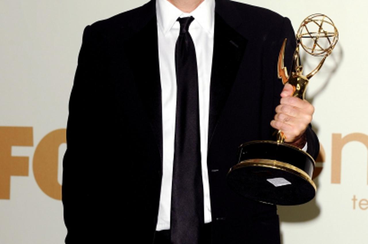 'Jon Stewart poses in the press room during the 63rd Annual Primetime Emmy Awards held at Nokia Theatre L.A. in Los Angeles, California, USA.Photo: Press Association/PIXSELL'