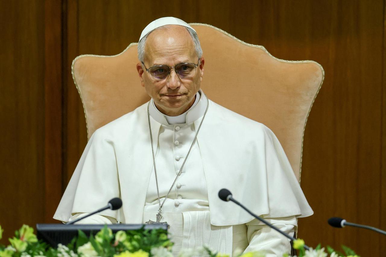Pope Leo presents his first, AI-focused encyclical "Magnifica humanitas" at the Vatican