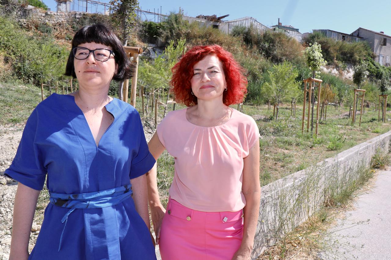 Split: Konferencija za medije Kristine Vidan i Marijane Bucat