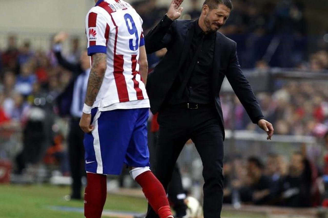 Mario Mandžukić i Diego Simeone