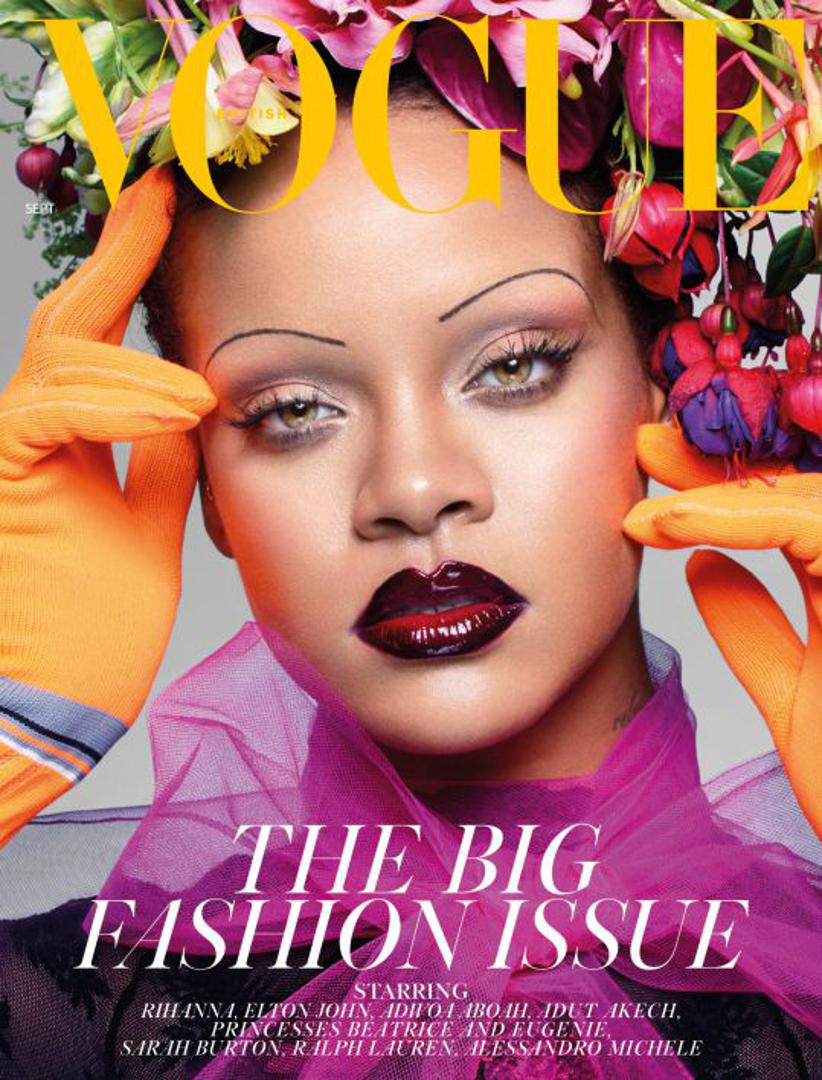  Ovaj novi-stari trend je "najavila" Rihanna pojavivši se na naslovnici britanskog Voguea s tankim obrvama koje su bile neizostavan "ukras" 1995. godine.