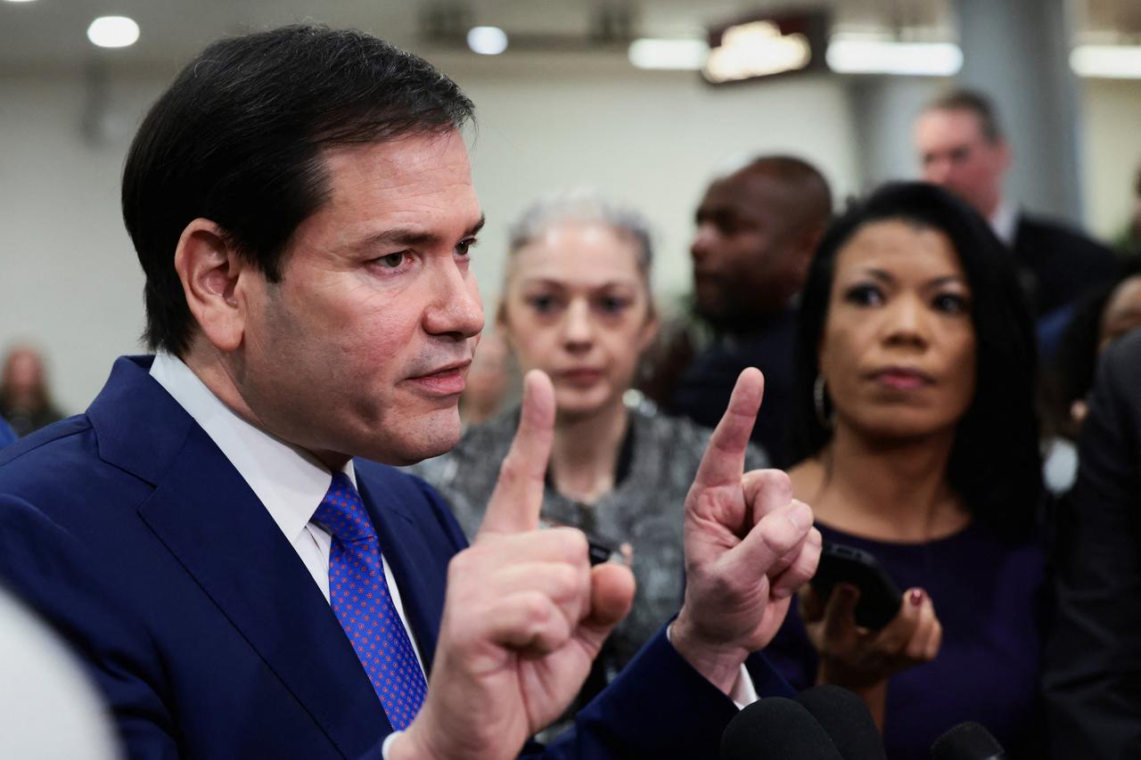 Members of U.S. President Trump's national security team hold briefing for members of Congress on the situation in Venezuela, in Washington