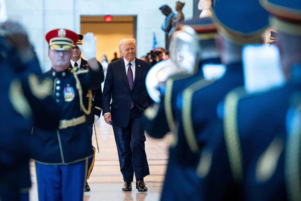Inauguration ceremony for Trump's second presidential term