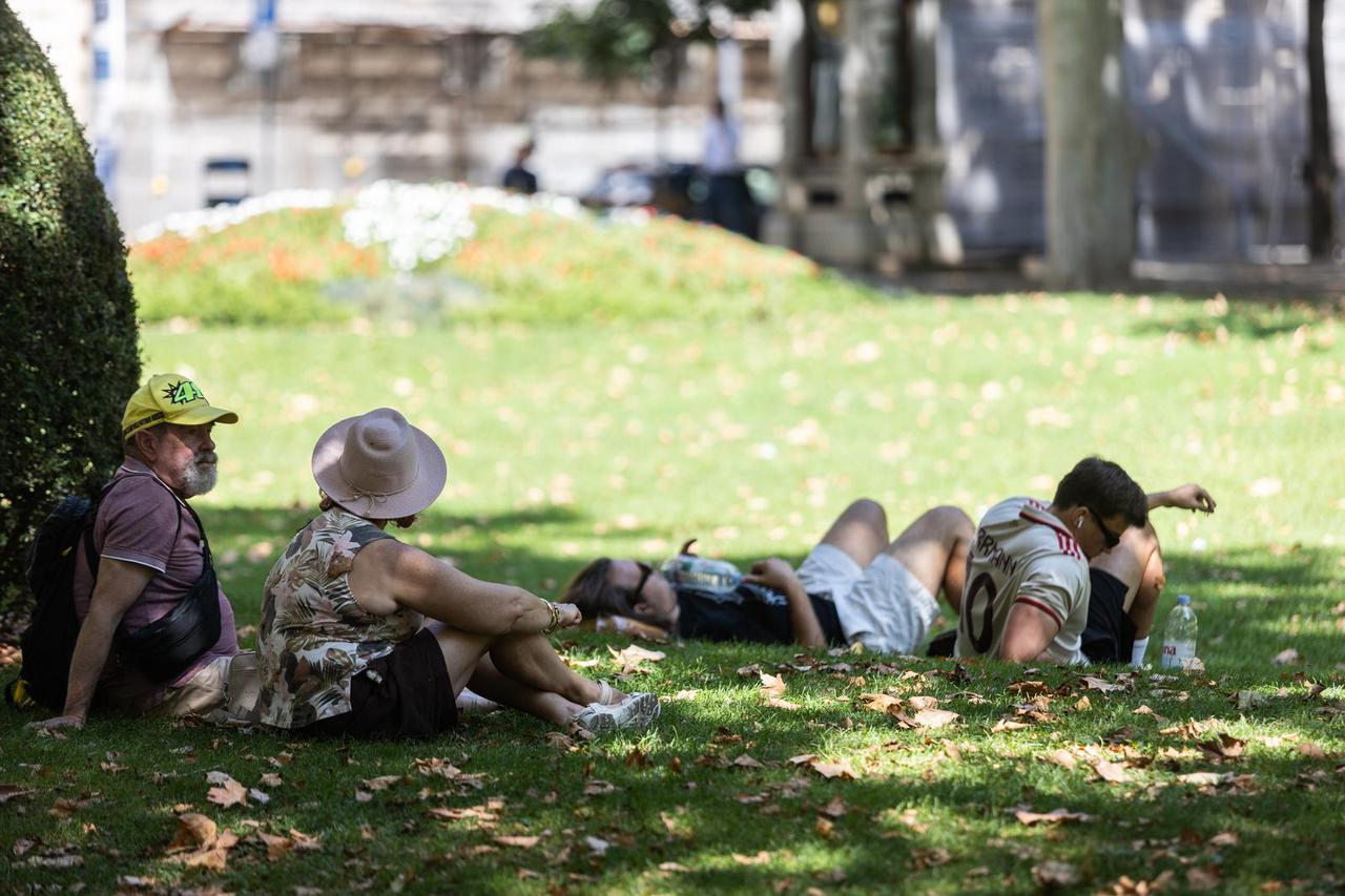 Zagreb: Život u središtu grada tijekom vrlo visokih temperatura
