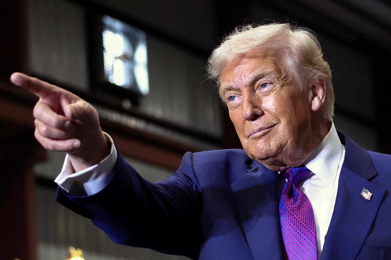 U.S. President Trump visits Georgia