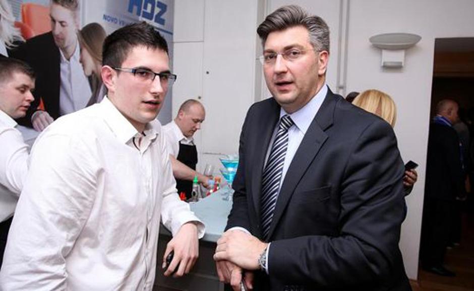  Marko Milić i Andrej Plenković