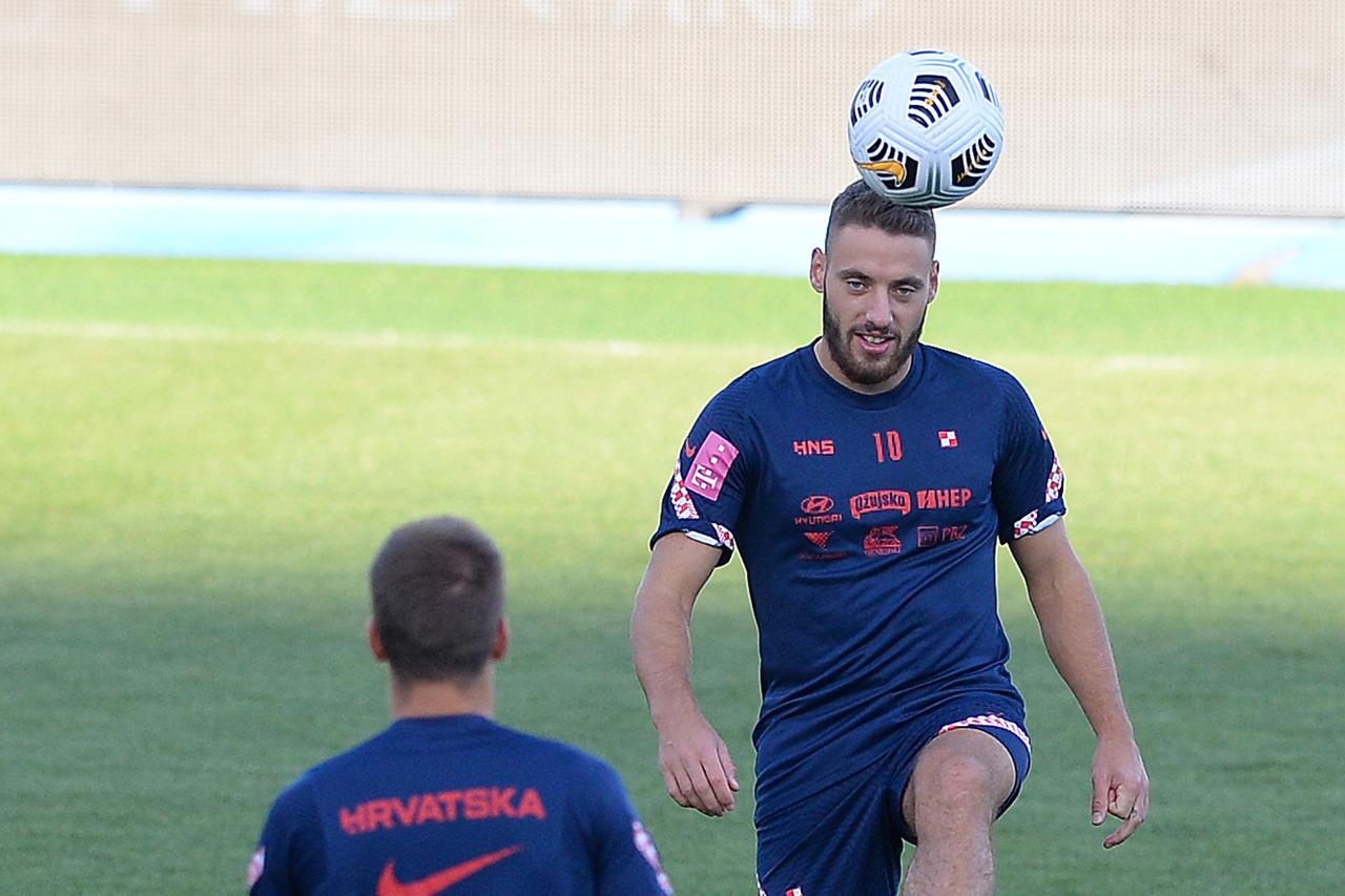 Zagreb: Hrvatski reprezentativci odradili trening prije utakmica u Ligi nacija