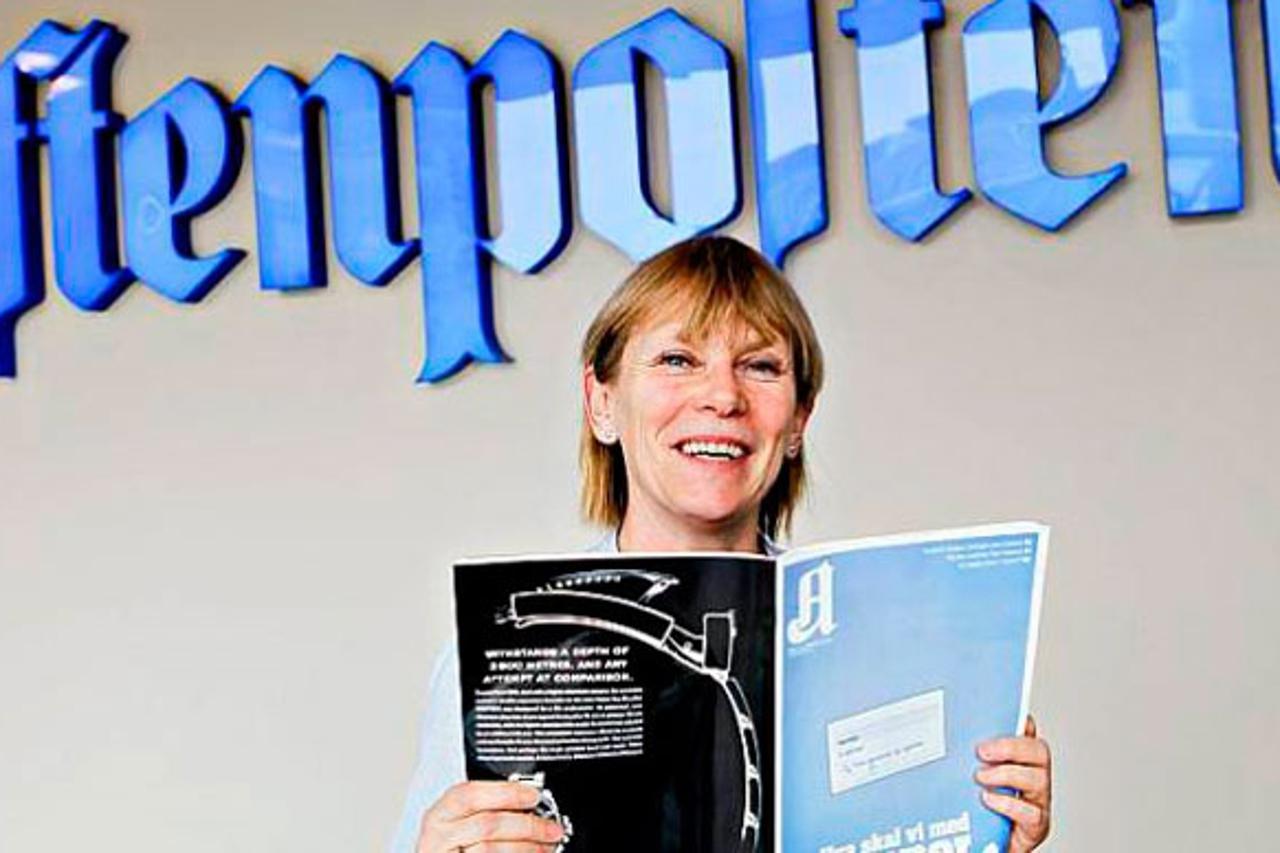 Urednica Afternpostena Hilde Haugsgjerd 