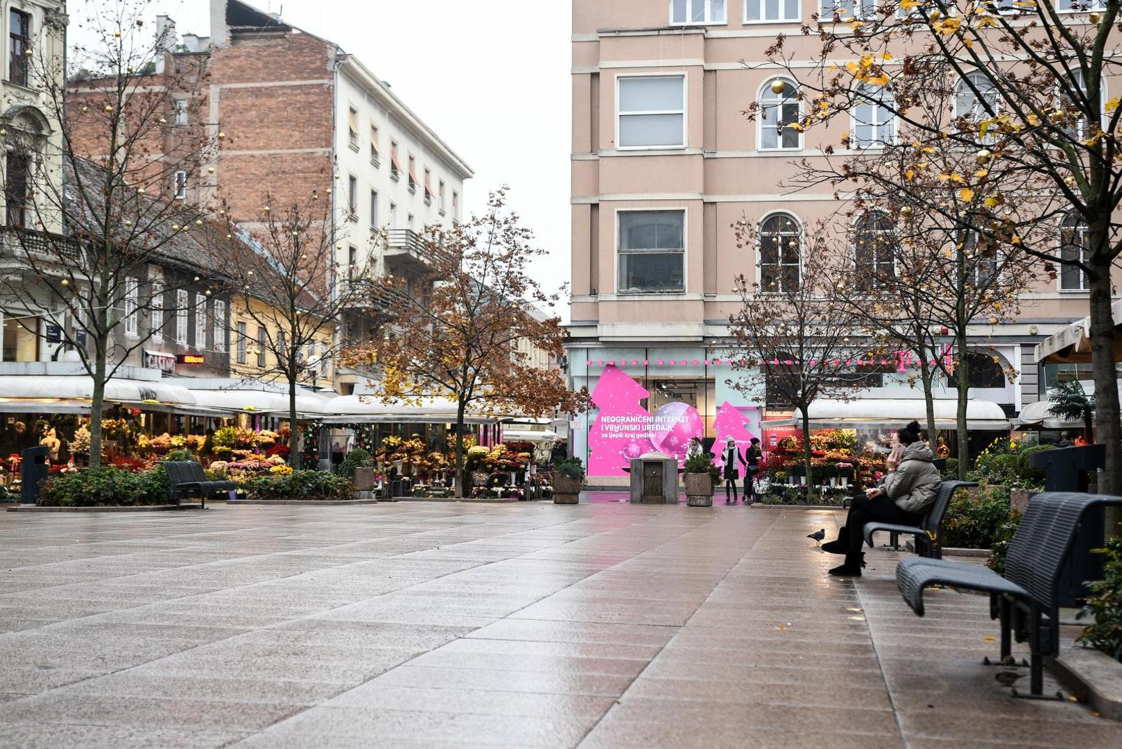 28.11.2020., Zagreb - Prazne gradske ulice prvog dana mini lockdowna. 
Photo: Zoe Sarlija/PIXSELL