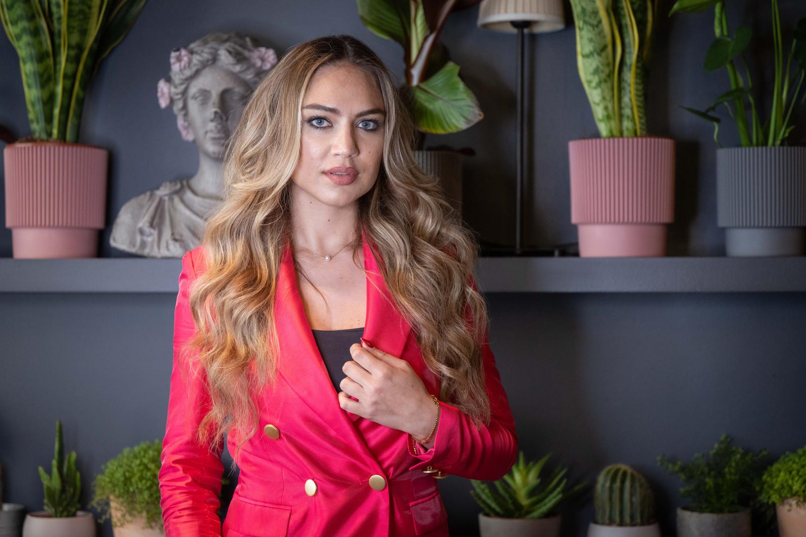 12.06.2024., Zagreb - Paula Catipovic, arhitektica zapazenog rezultata mlade Nine Skocak na EU izborima. Photo: Neva Zganec/PIXSELL