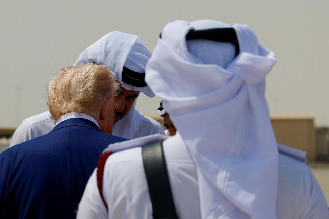U.S. President Trump visits Qatar