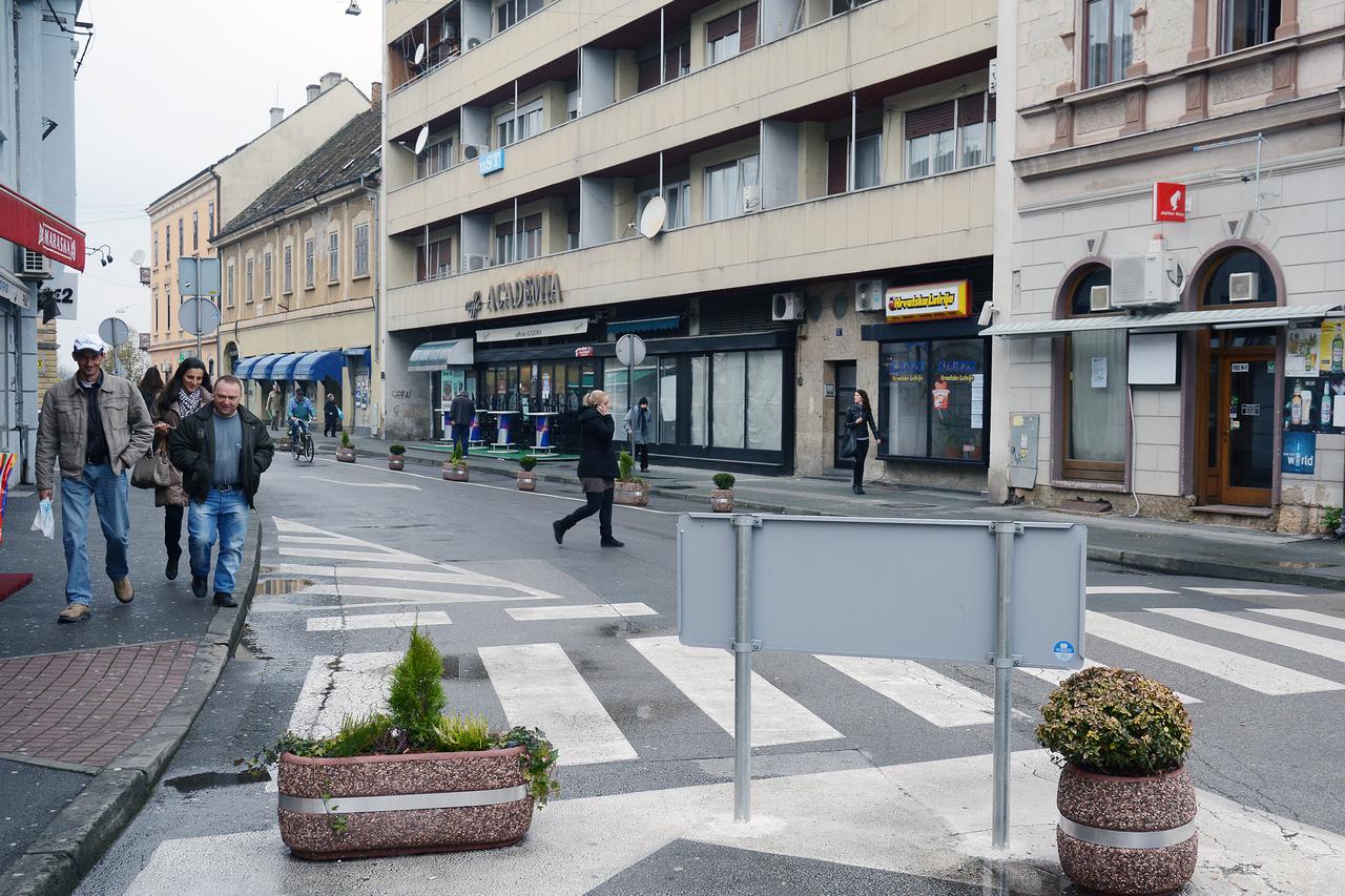Na proljeće 2015. počinje uređenje pješačke zone u Sisku