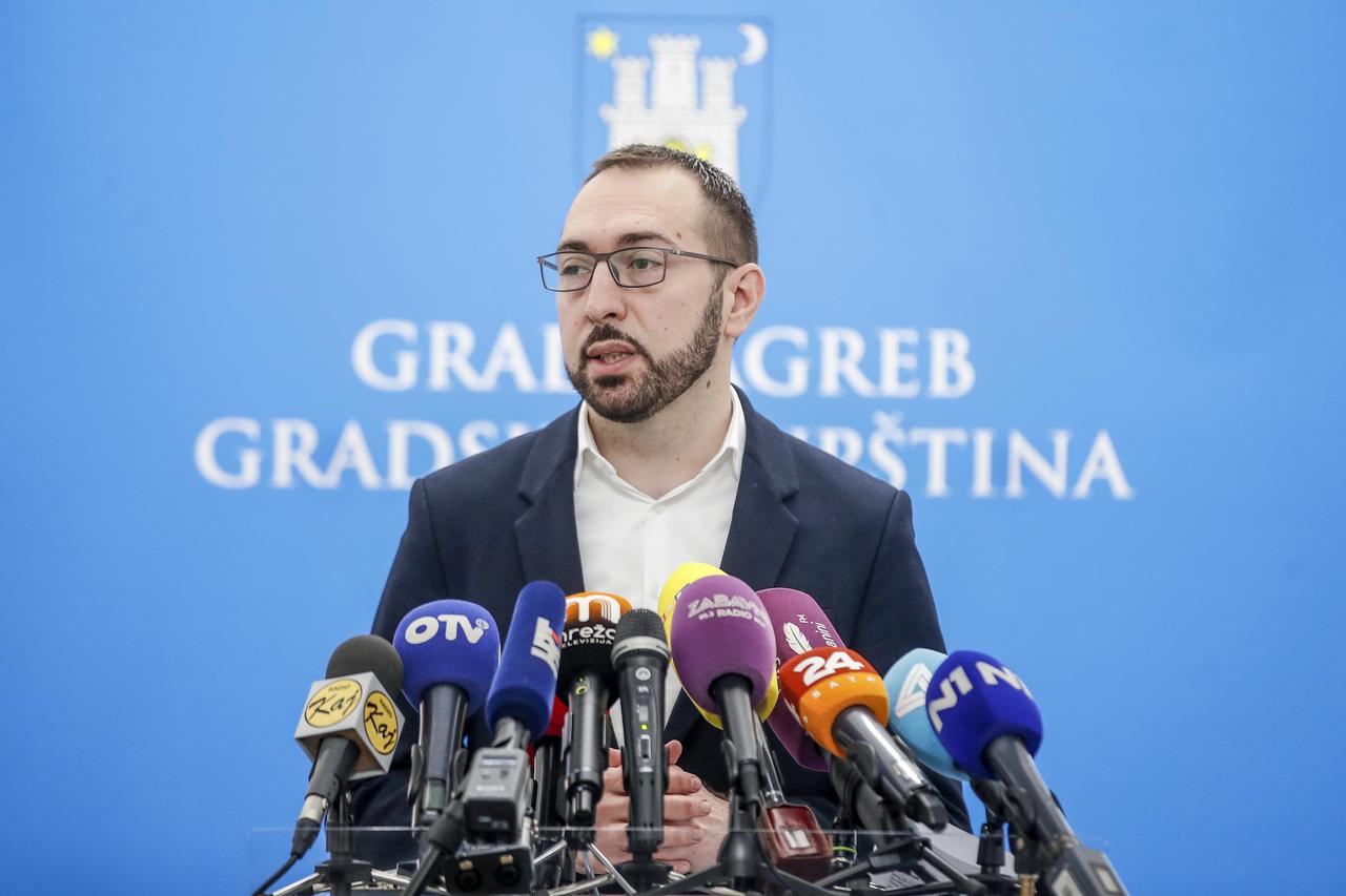 Zagreb: Tomašević i Klisović održali konferenciju za medije