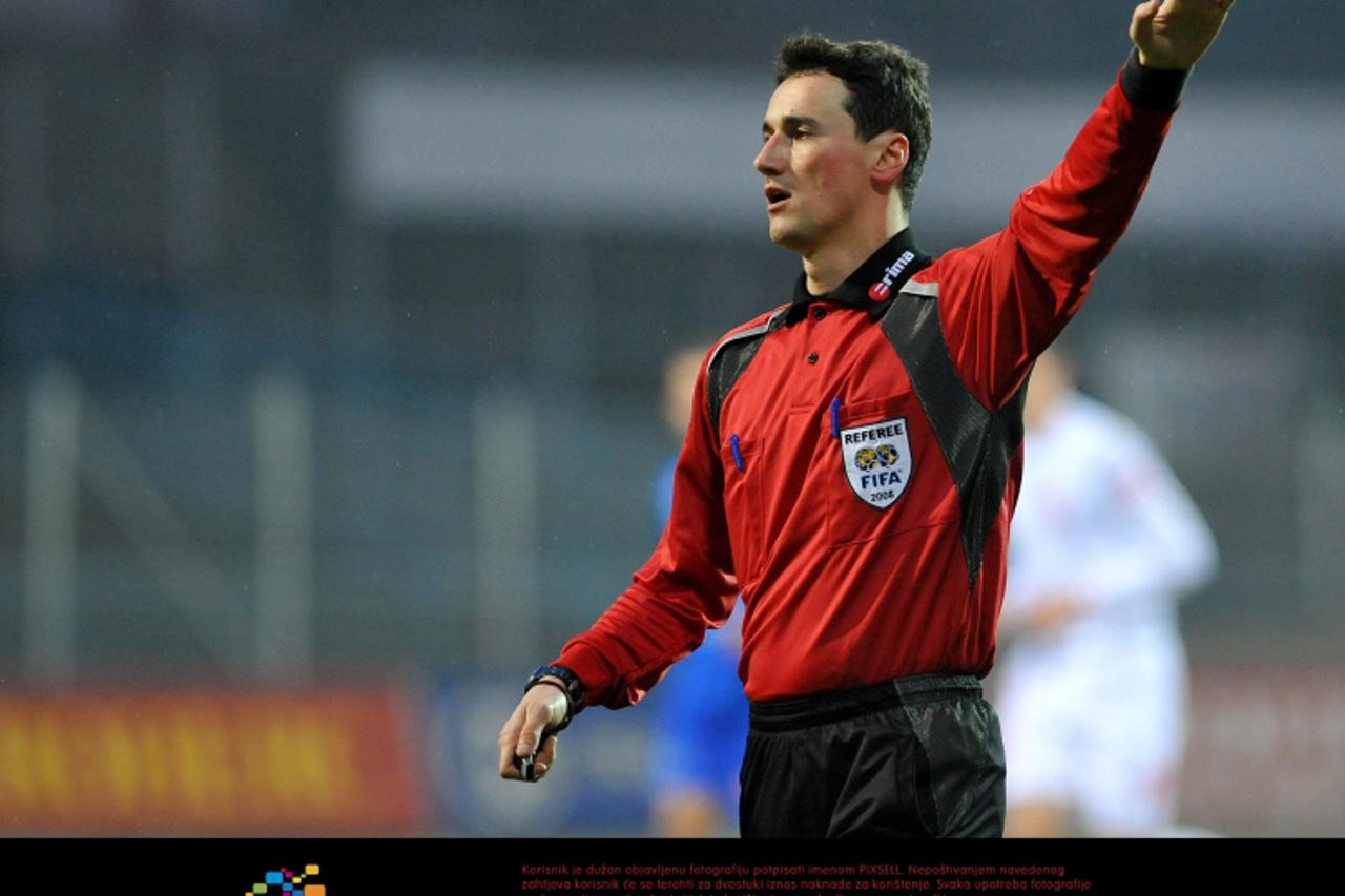\'04.03.2009., Zagreb - Nogometasi Dinama u prvoj polufinalnoj utakmici Hrvatskog nogometnog kupa u Kranjcevicevoj ulici rutinski su odradili posao svladavsi Zagreb s 2:0. Sudac ;Marijo Starhonja. Pho